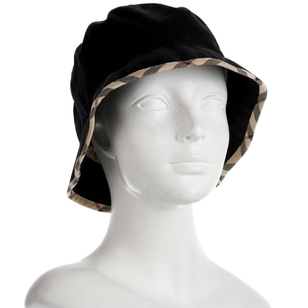 Burberry “Nova Check” Bucket Hat; sz M